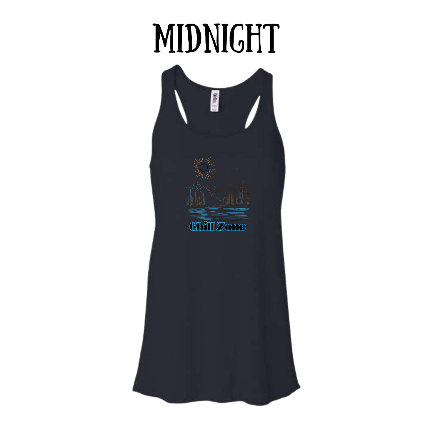 CP - Chill Zone - Women's Flowy Racerback Tank