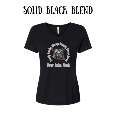 CP - Bear Lake Utah - Women's V-Neck - Assorted Colors