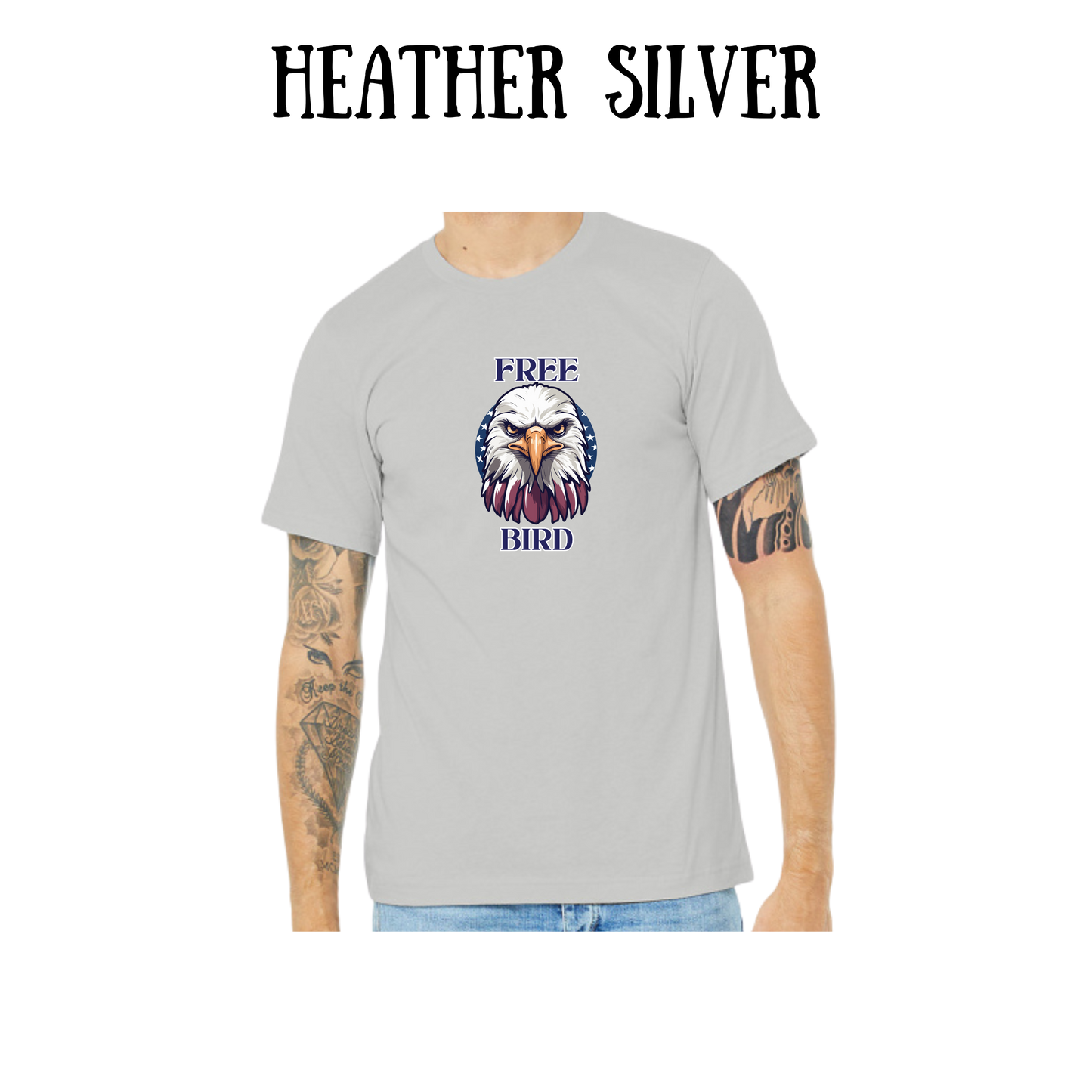 PP - Free Bird - Unisex Tee - Pinks, Purples, Neutrals
