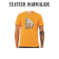 AC - Muscle Bear - Unisex Tee - Yellows, Oranges, Reds