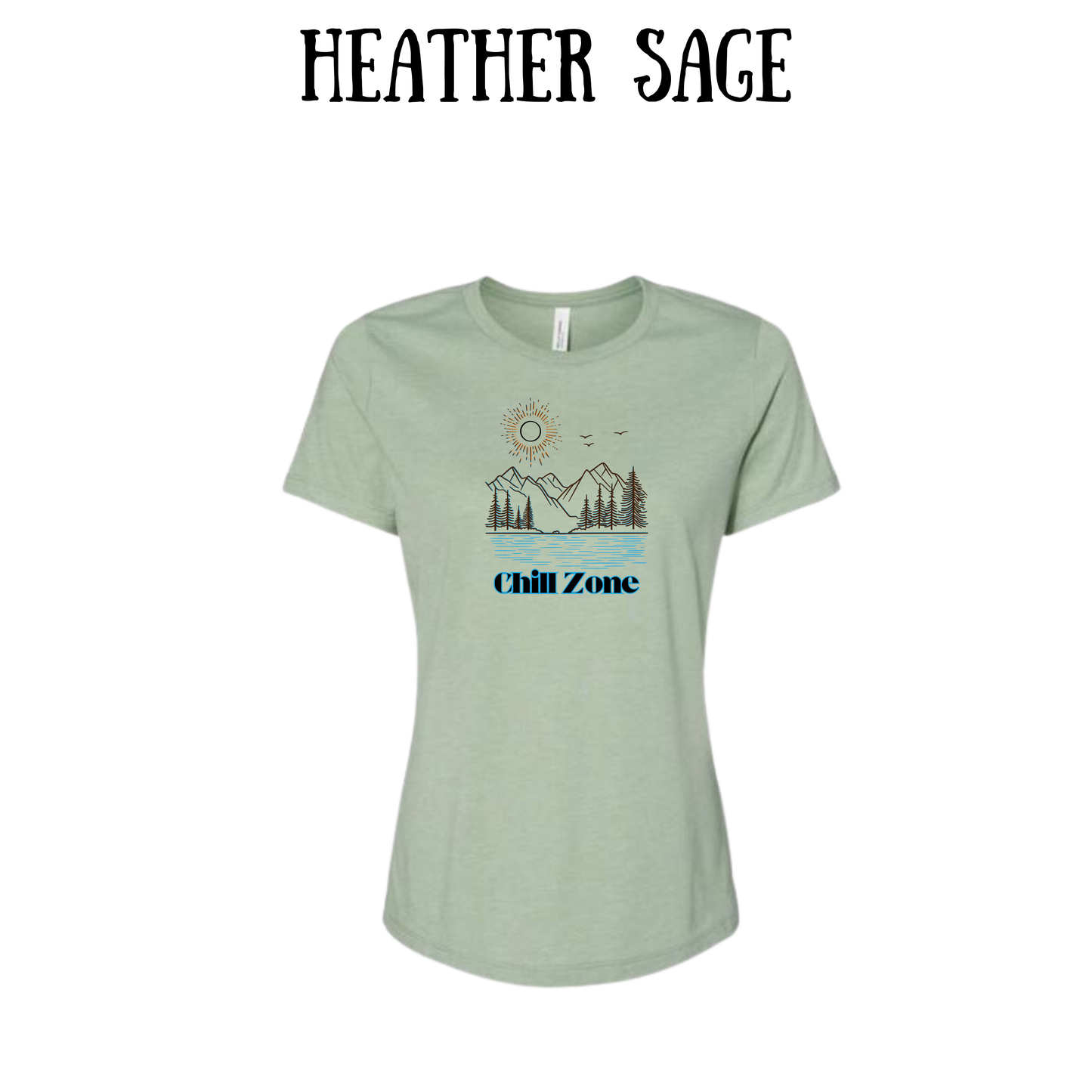 CP - Chill Zone - Women's Relaxed Fit Tee - Assorted Colors