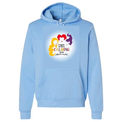HP - Calming Circle - Sponge Fleece Hoodie - Blues, Purples
