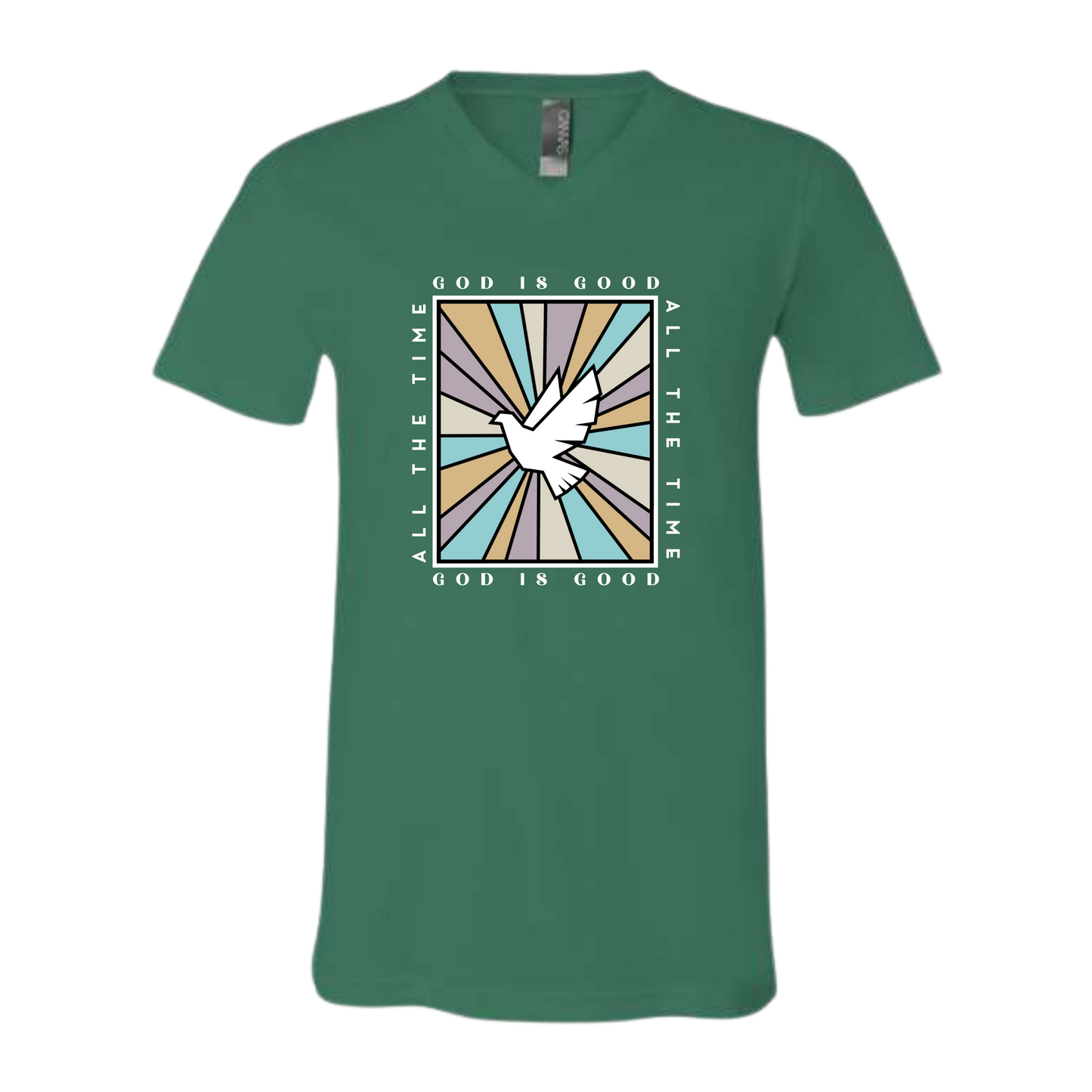 God Is Good - Bella+Canvas - Unisex V-Neck - Assorted Colors