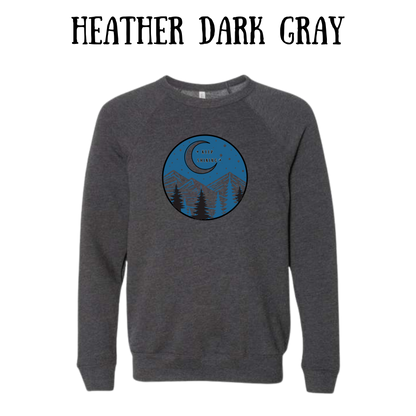 CP - Keep Shining - Sponge Fleece Raglan Sweatshirt - Greens, Neutrals