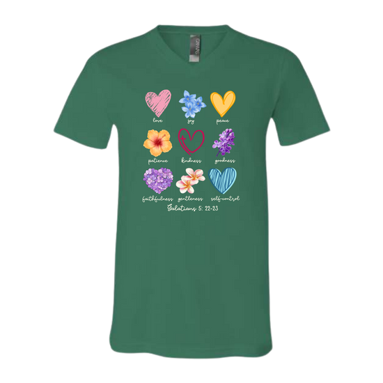 Galatians 5 - Spring - Bella+Canvas - Unisex V-Neck - Assorted Colors