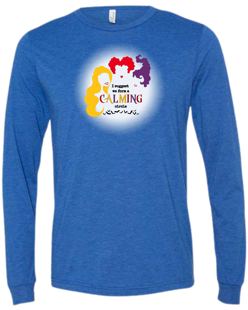 Calming Circle - Unisex Long Sleeve - Assorted Colors