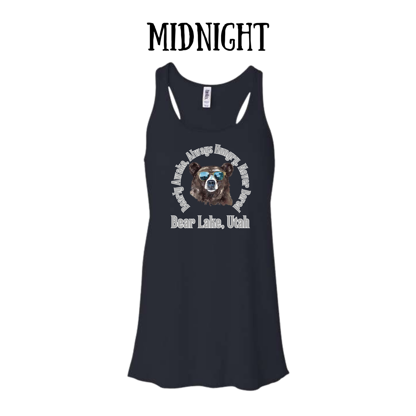 CP - Bear Lake Utah - Women's Flowy Racerback Tank