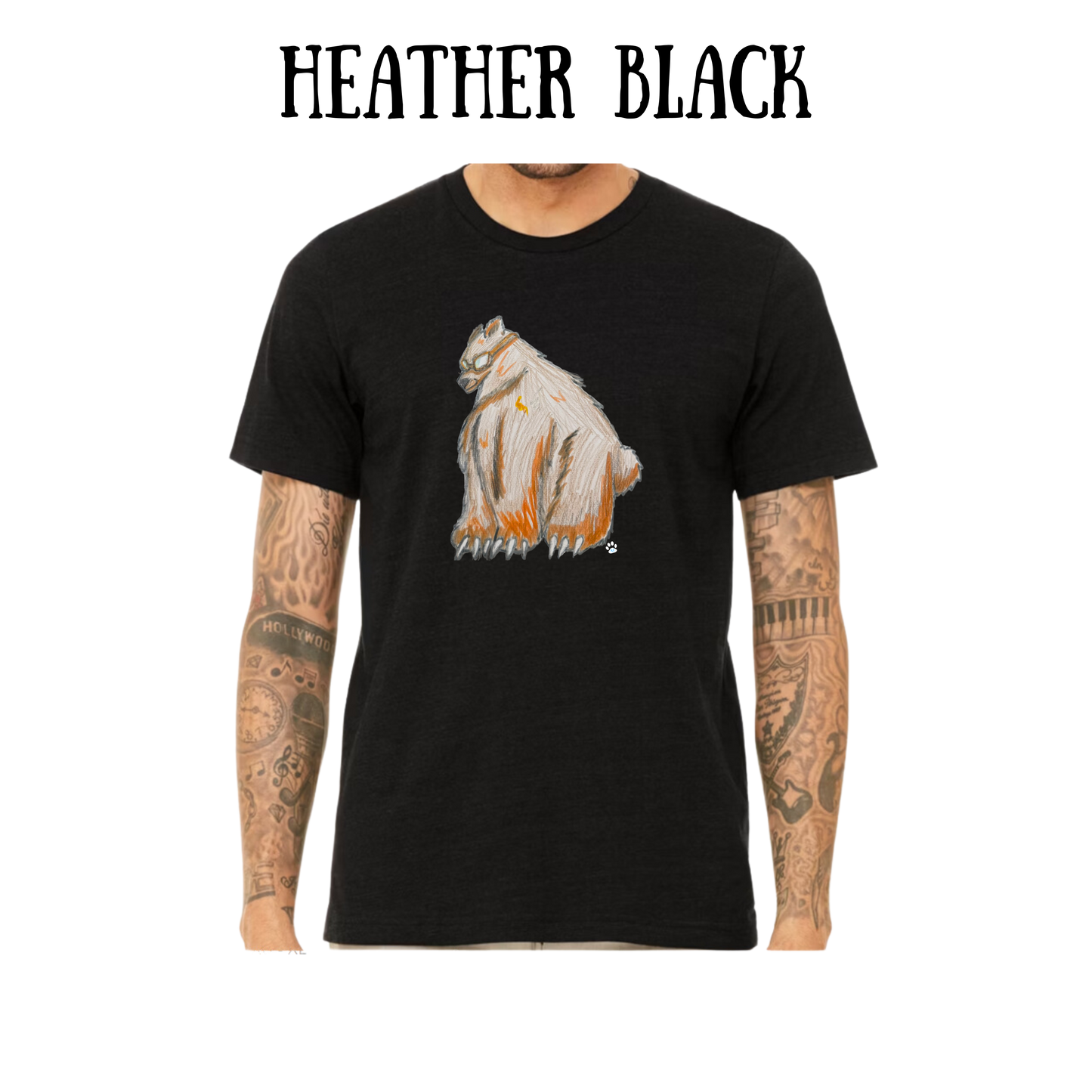 AC - Muscle Bear - Unisex Tee - Blues