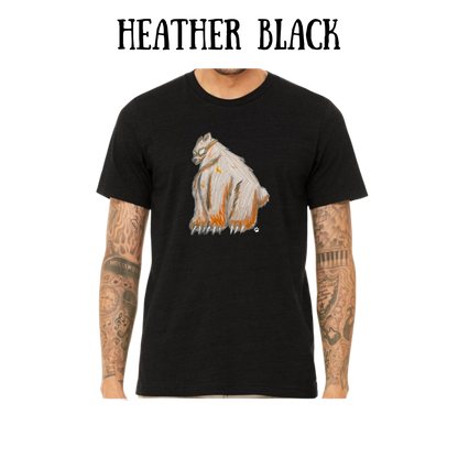 AC - Muscle Bear - Unisex Tee - Blues