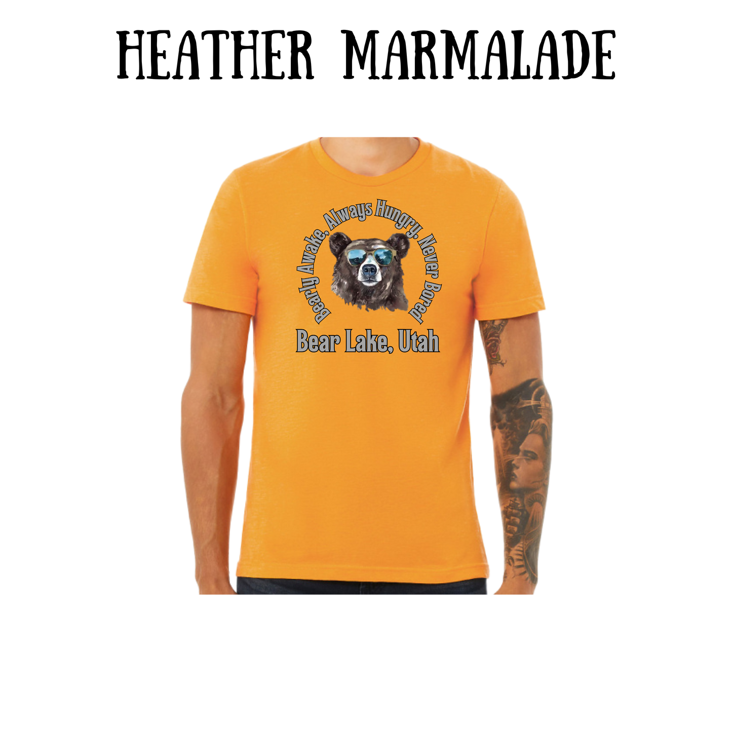 CP - Bear Lake Utah - Unisex Tee - Yellows, Oranges, Reds