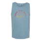 Sunsets & No Regrets - Comfort Colors - Unisex Tank - Neutral Colors & Blues