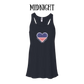 PP - One Nation One Heart - Women's Flowy Racerback Tank