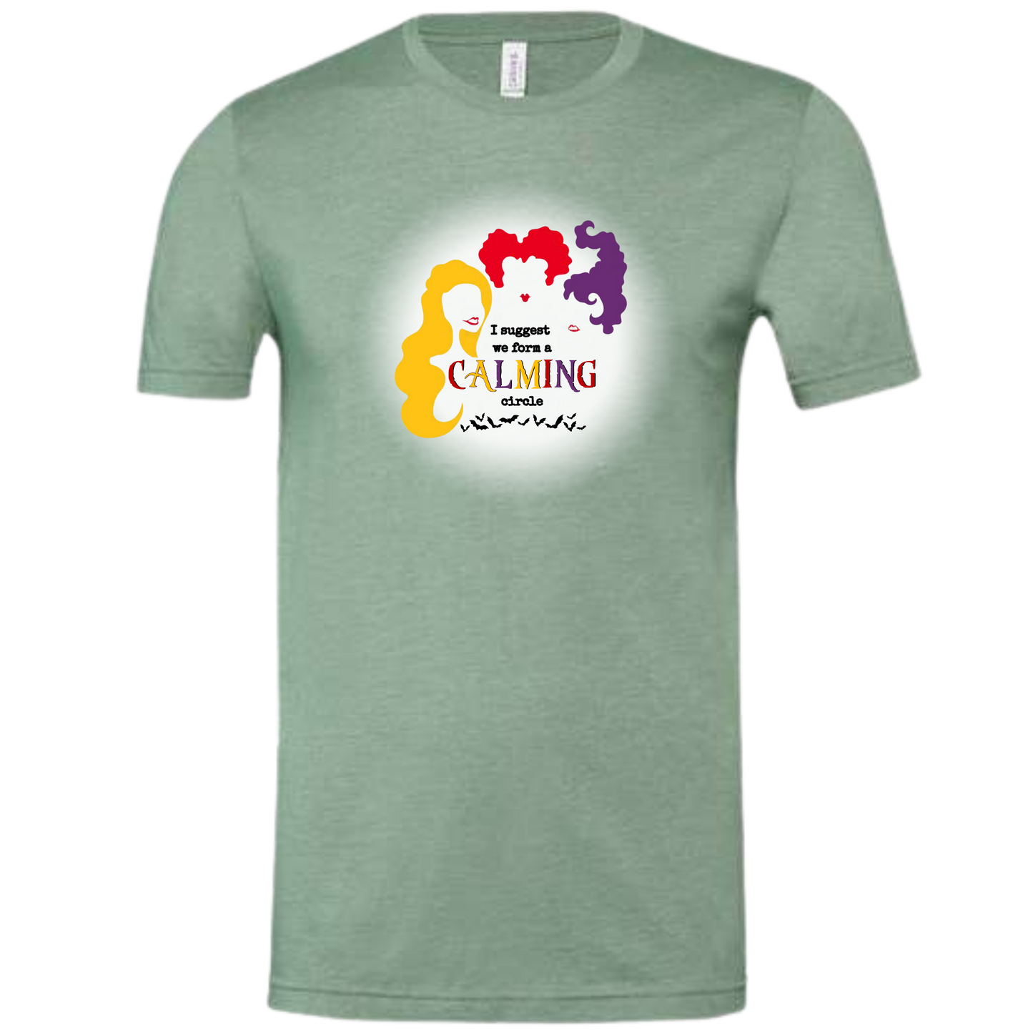 Calming Circle - Unisex Tee - Browns and Greens