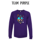 BP - Alpha - Sponge Fleece Raglan Sweatshirt - Blues, Purples