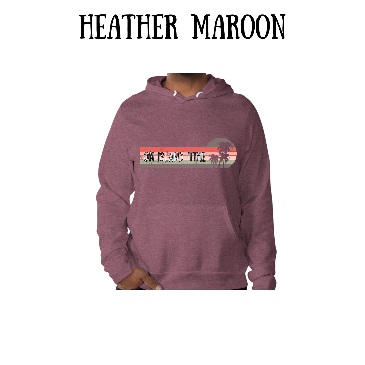 VP - On Island Time - Sponge Fleece Hoodie - Assorted Colors