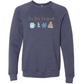 HP - 'Tis the Season - Winter - Sponge Fleece Raglan Sweatshirt - Blues, Purples