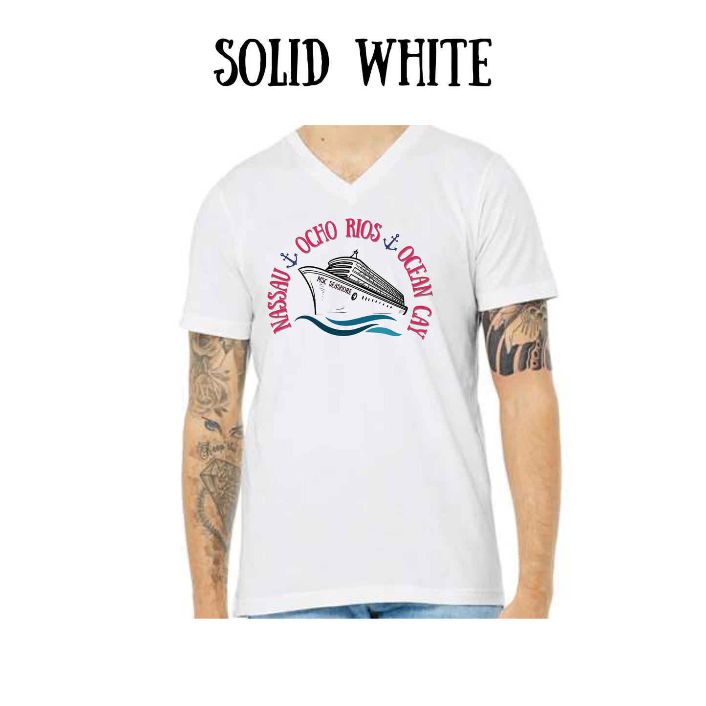 VP - MSC Seashore - Unisex V-Neck