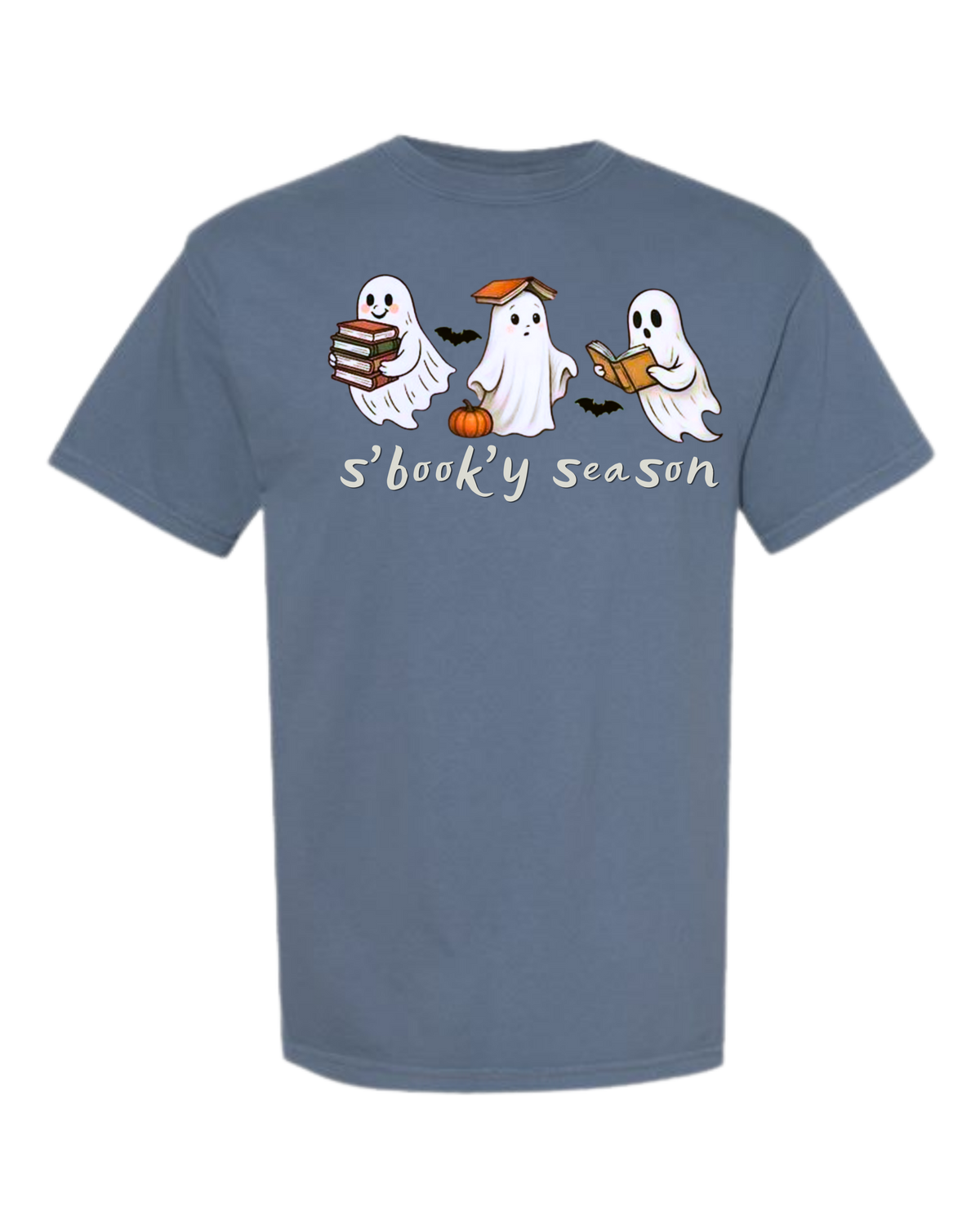S'book'y season - Comfort Colors - Heavyweight Unisex Tee - Blues