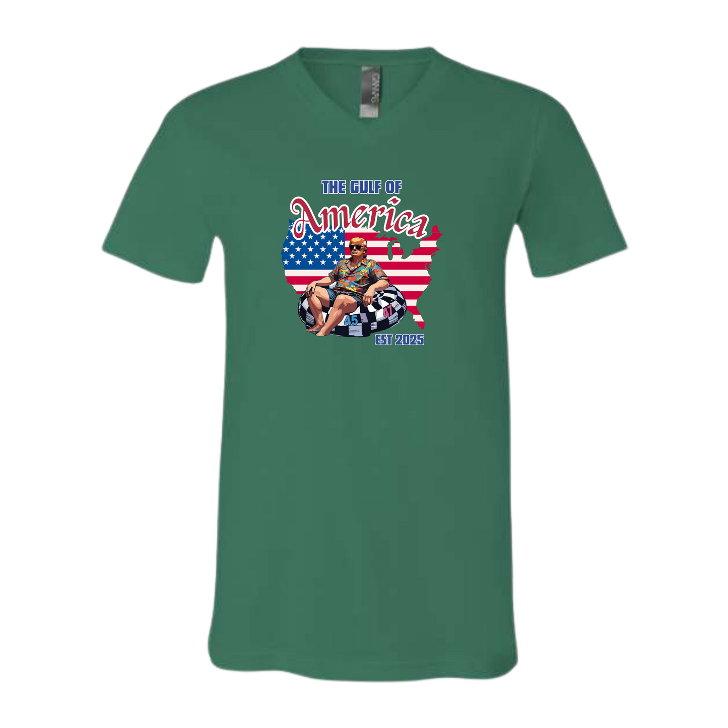 The Gulf of America - Bella+Canvas - Unisex V-Neck - Assorted Colors