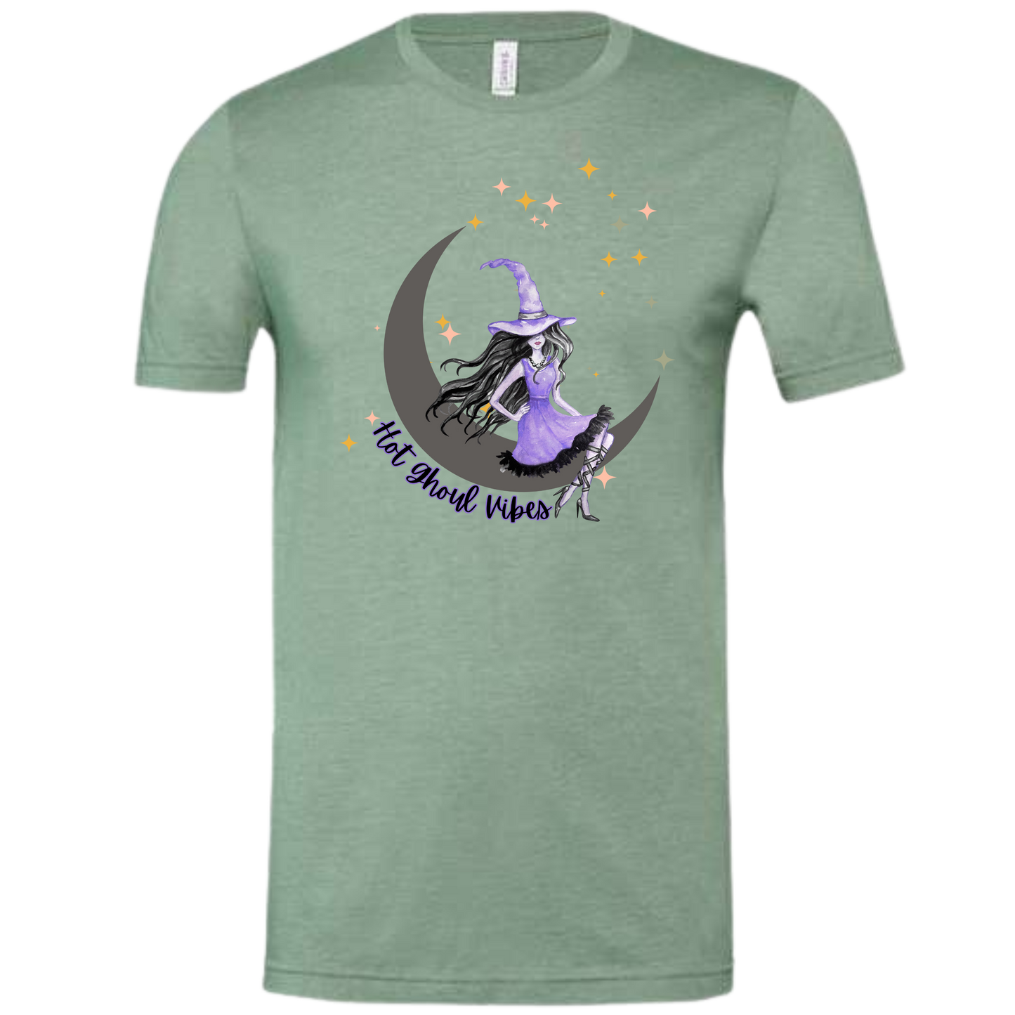 HP - Hot Ghoul Vibes - Unisex Tee - Browns and Greens