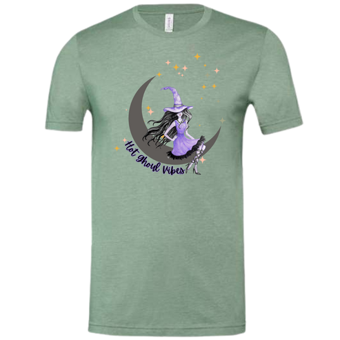 HP - Hot Ghoul Vibes - Unisex Tee - Browns and Greens