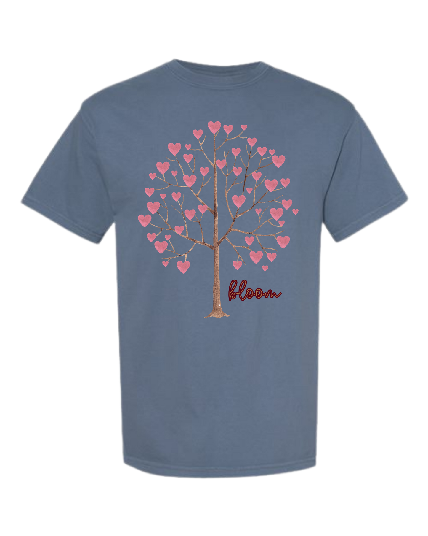 Bloom - Comfort Colors - Heavyweight Unisex Tee - Blues