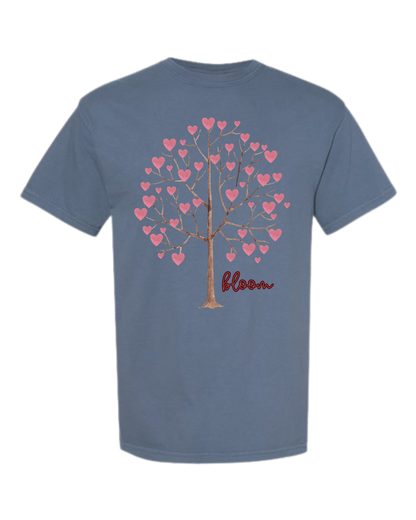 Bloom - Comfort Colors - Heavyweight Unisex Tee - Blues