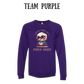 PP - Lovin' Life As A Free Bird - Sponge Fleece Raglan Sweatshirt - Blues, Purples