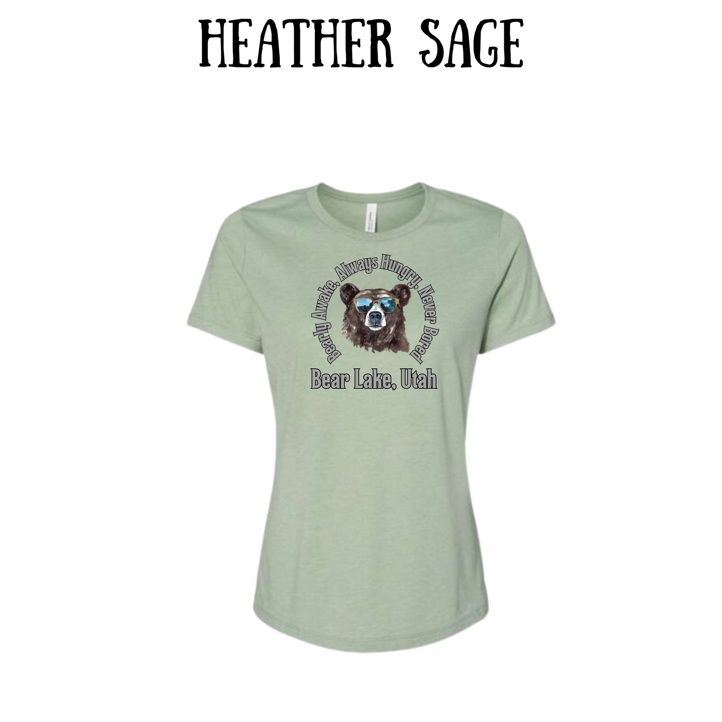 CP - Bear Lake Utah - Women's Relaxed Fit Tee - Assorted Colors