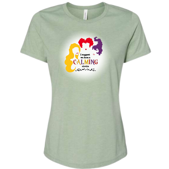 Calming Circle - Women's Relaxed Fit Tee - Assorted Colors