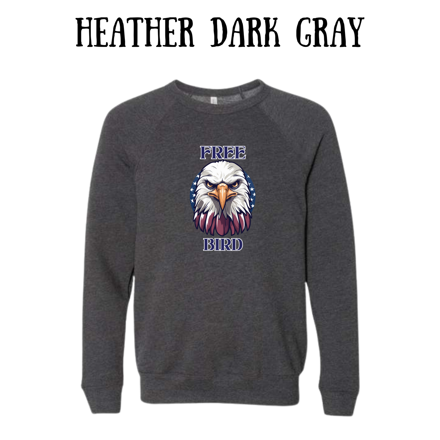 PP - Free Bird - Sponge Fleece Raglan Sweatshirt - Greens, Neutrals