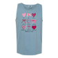 Galatians 5 - Valentines - Comfort Colors - Unisex Tank - Neutral Colors & Blues