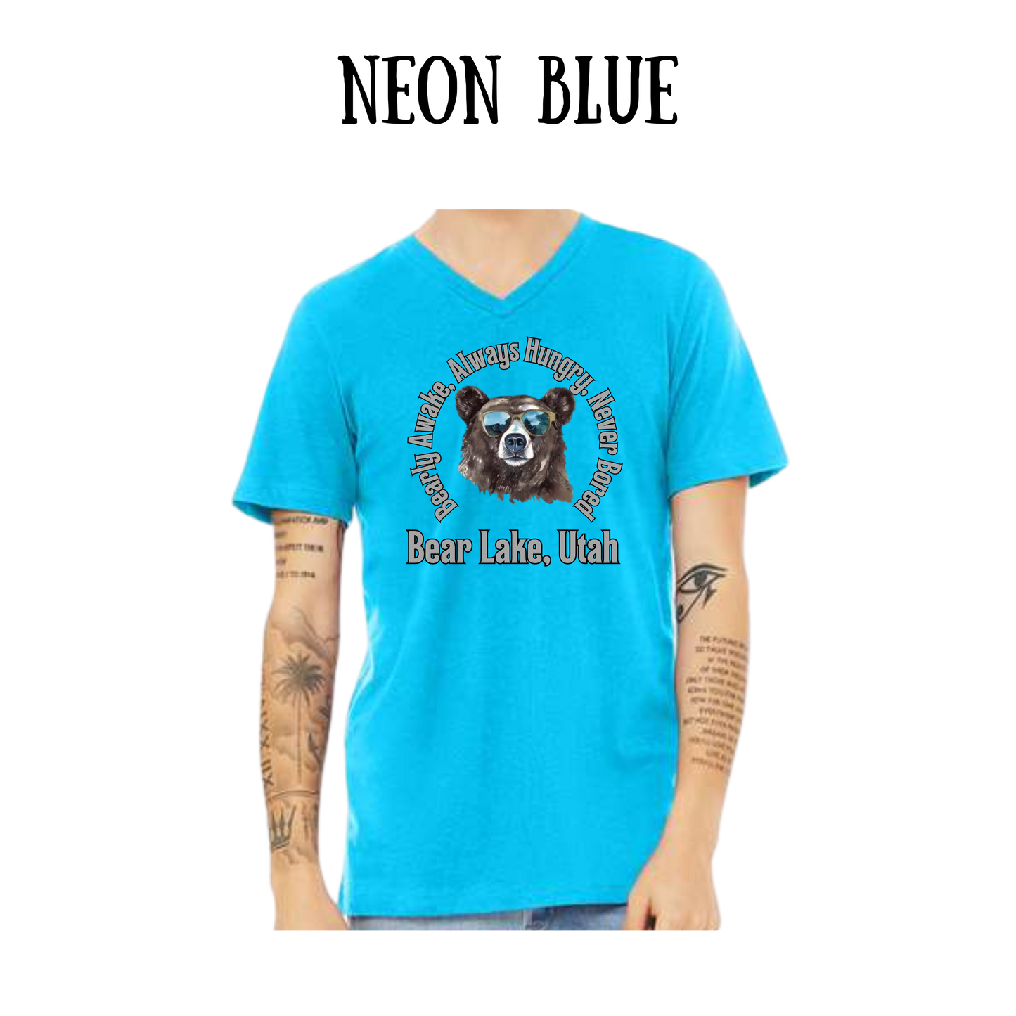 CP - Bear Lake Utah - Unisex V-Neck - Assorted Colors