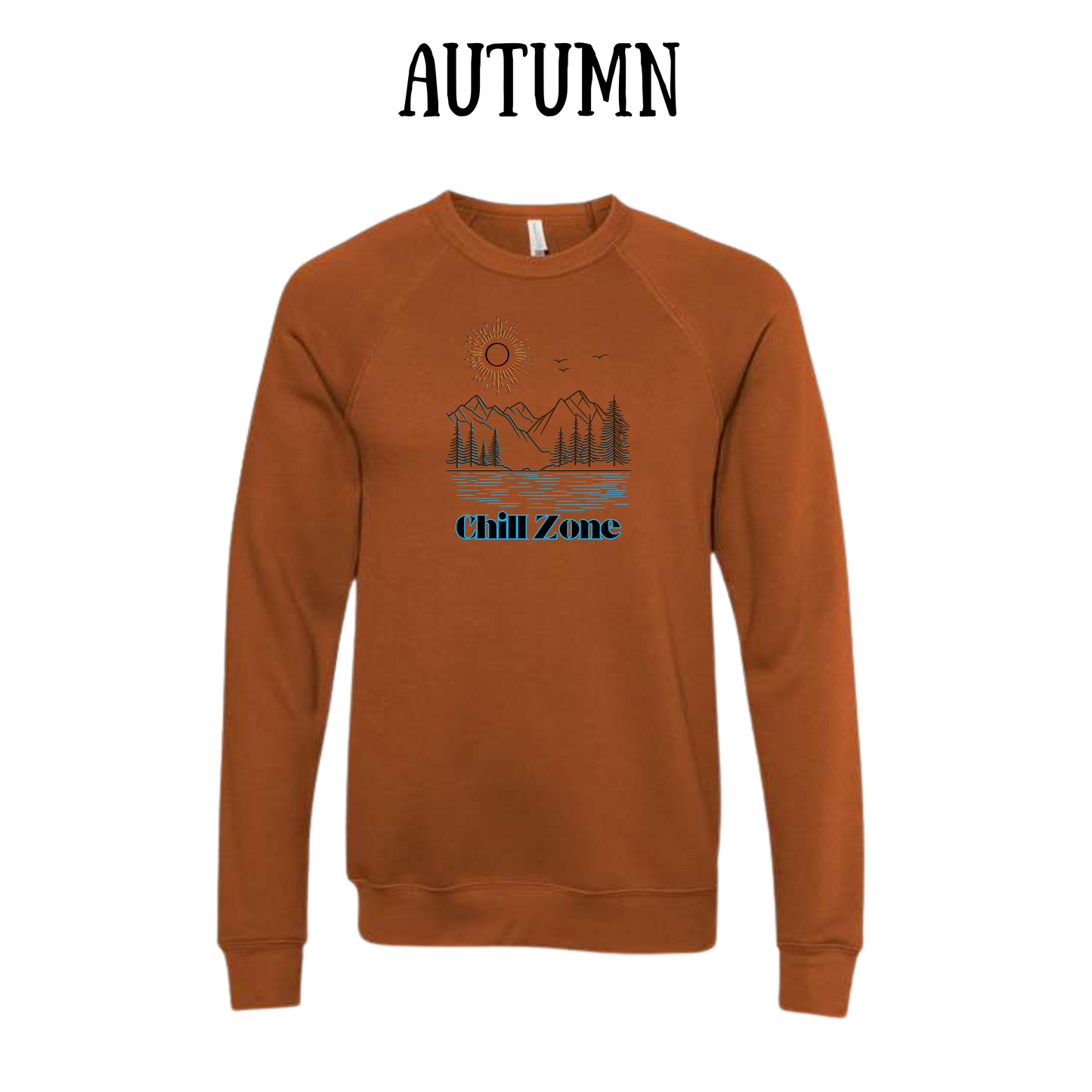 CP - Chill Zone - Sponge Fleece Raglan Sweatshirt - Assorted Colors