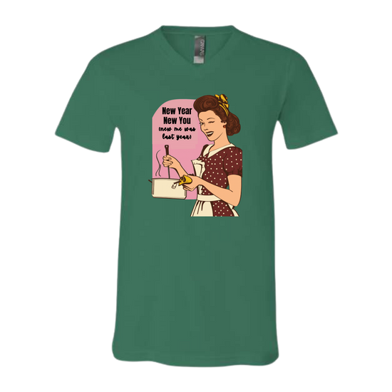 New Year New You - Bella+Canvas - Unisex V-Neck - Assorted Colors