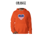 PP - One Nation One Heart - Sponge Fleece Hoodie - Assorted Colors