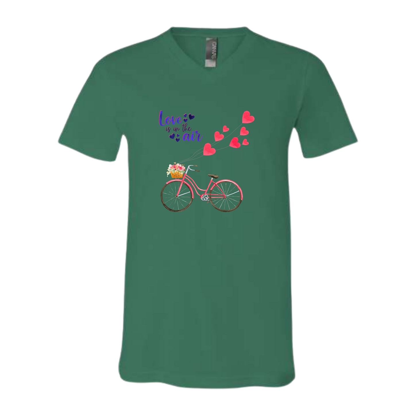 Love is in the Air - Bella+Canvas - Unisex V-Neck - Assorted Colors