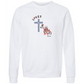 Loves Jesus & America too - Sponge Fleece Raglan Sweatshirt - Assorted Colors