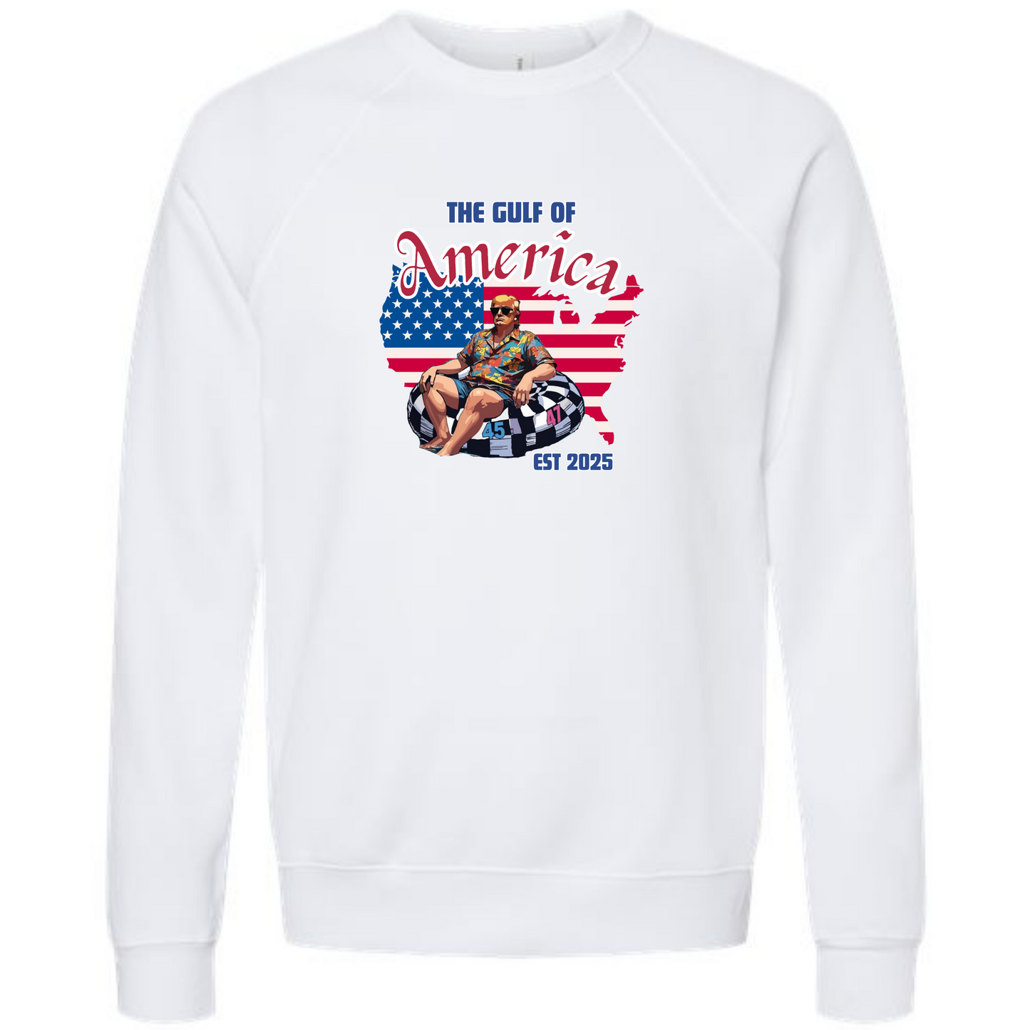 The Gulf of America - Sponge Fleece Raglan Sweatshirt - Assorted Colors
