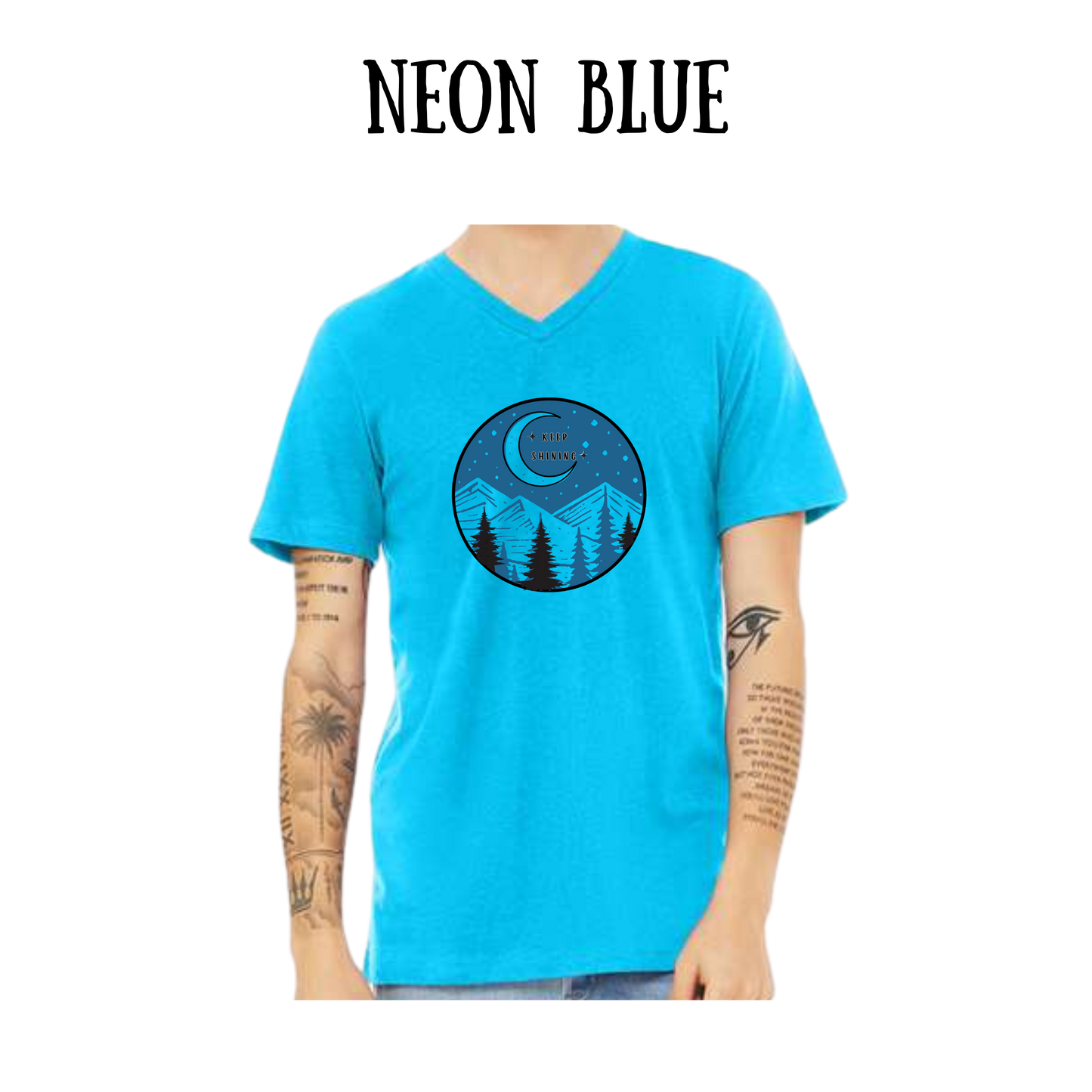 OP - Keep Shining - Unisex V-Neck - Assorted Colors