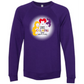HP - Calming Circle - Sponge Fleece Raglan Sweatshirt - Blues, Purples