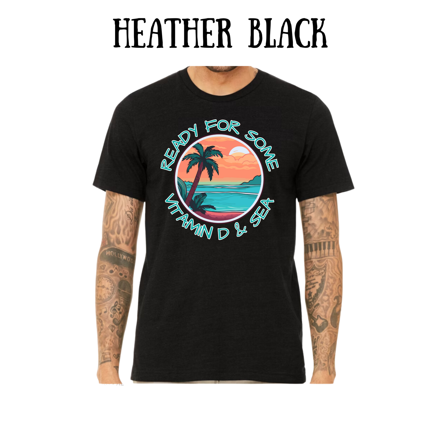 VP - Ready For Some Vitamin D & Sea - Unisex Tee - Blues
