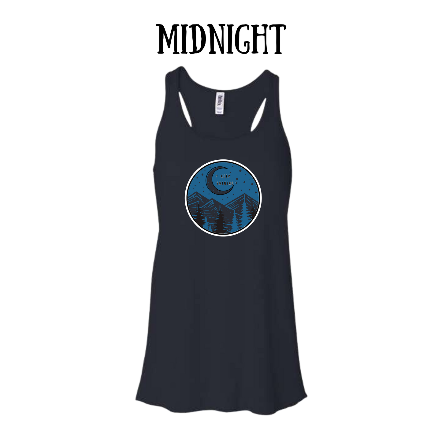 OP - Keep Shining - Women's Flowy Racerback Tank