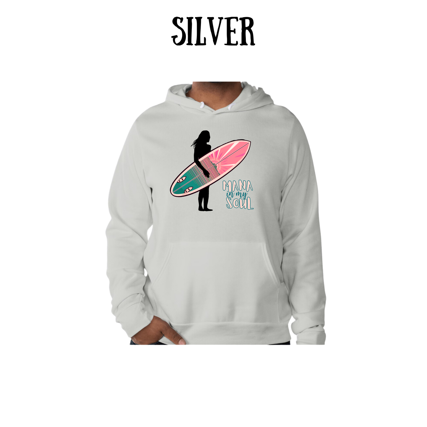 VP - Mana in My Soul - Sponge Fleece Hoodie - Greens, Neutrals