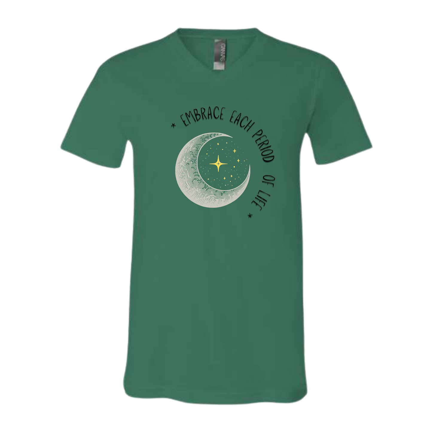 Embrace Each Period of Life - Bella+Canvas - Unisex V-Neck - Assorted Colors
