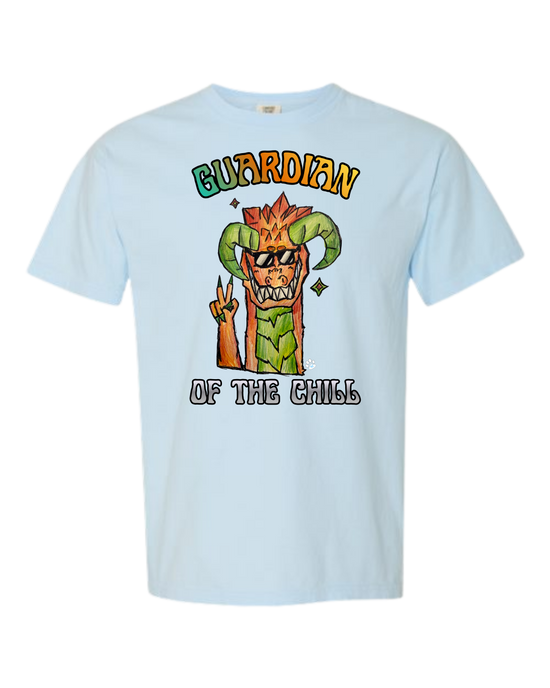 Guardian of The Chill - Comfort Colors - Heavyweight Unisex Tee - Blues