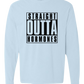 Straight Outta Hormones - Comfort Colors - Heavyweight Long Sleeve Tee - Blues & Greens