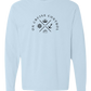 On Cruise Control - Comfort Colors - Heavyweight Long Sleeve Tee - Blues & Greens