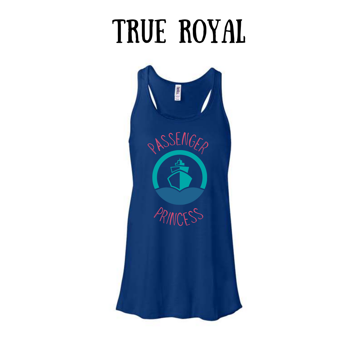 VP - Passenger Princess - Women's Flowy Racerback Tank
