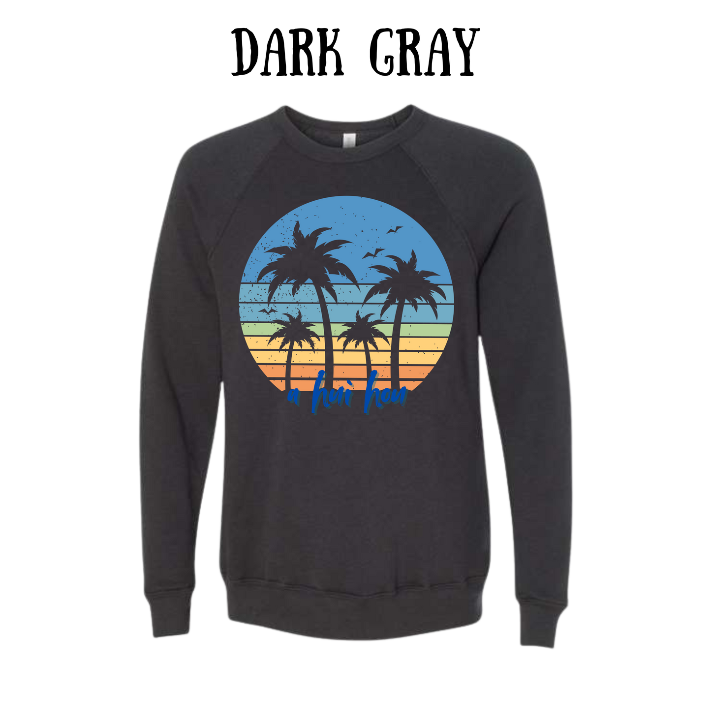 VP - A Hui Hou  - Sponge Fleece Raglan Sweatshirt - Greens, Neutrals